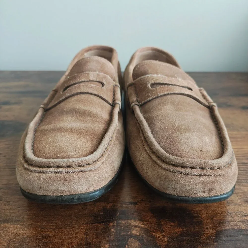 PRADA Men's Suede Driving Shoes